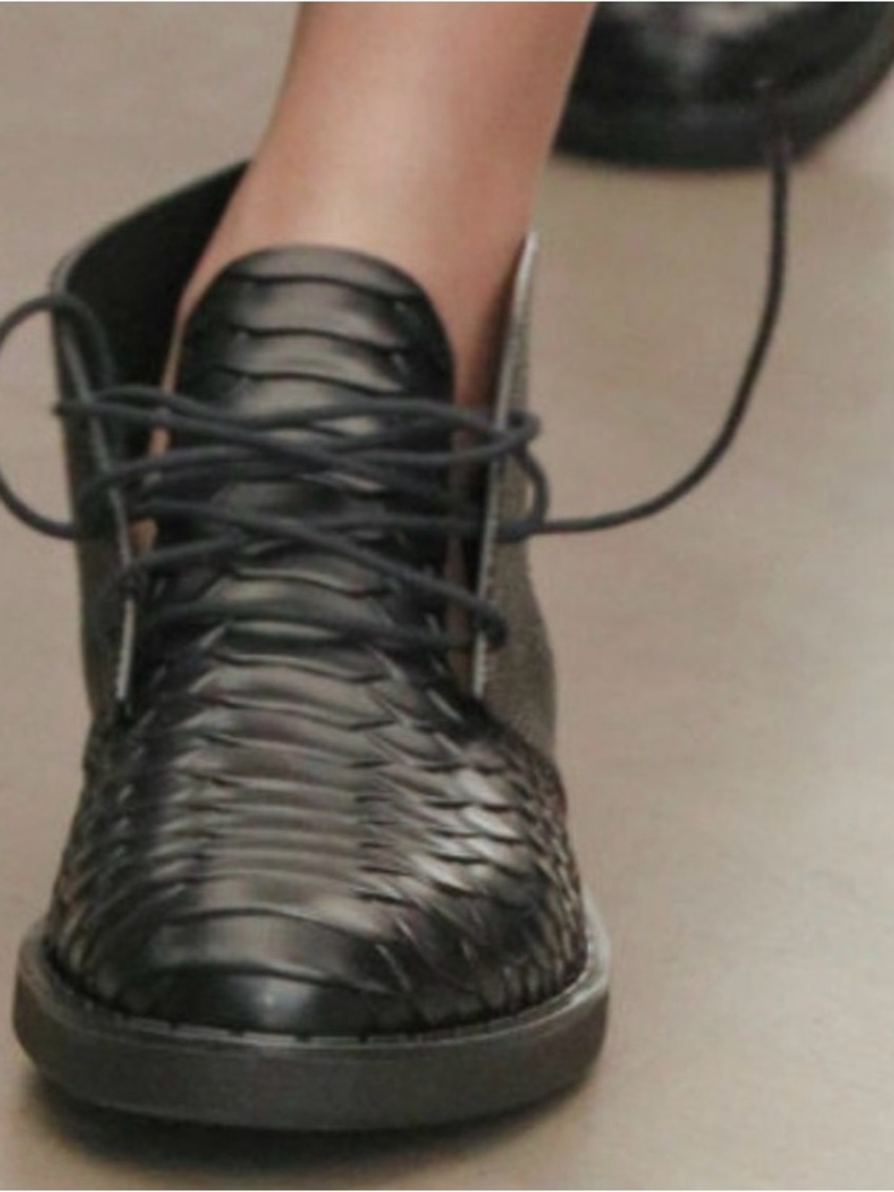 Melissa• Baja East Women's Desert Chukka Boot Black $150 MSRP size size 8 - Picture 9 of 9